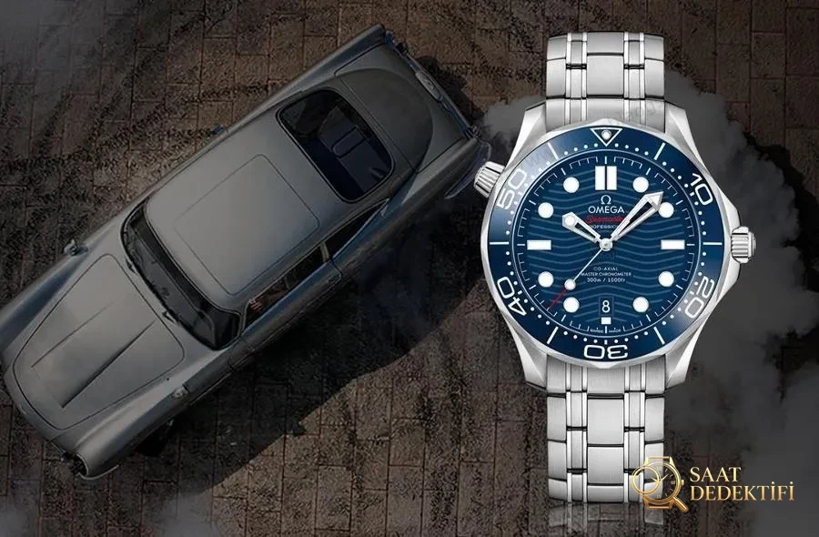 VS Factory Omega Seamaster Serisi Planet Ocean 300m Kol Saati - Kadran Detayı ve Bezel İşçiliği