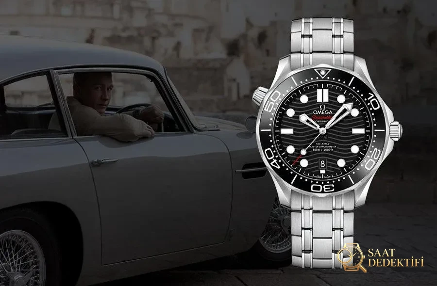 VS Factory Omega Seamaster Serisi Planet Ocean 300m Kol Saati - Arka Kapak ve Mekanizma Detayı