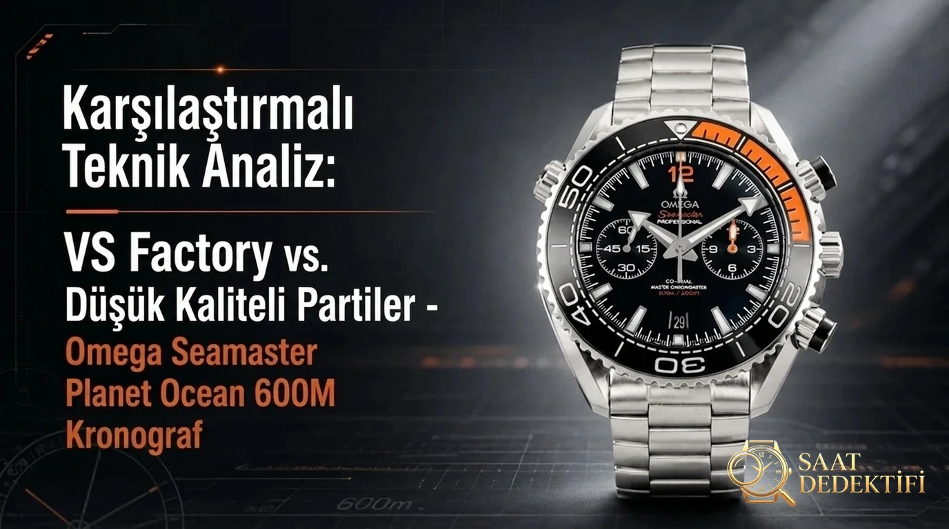 VS Factory Omega Planet Ocean 600M Chronograph: Vergleich von VSF und minderwertigen Chargen