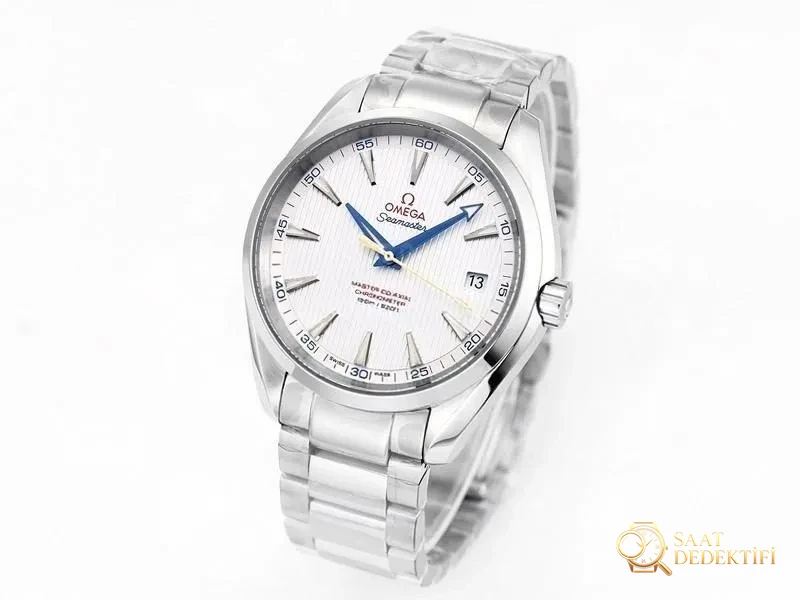 VS Factory Omega Seamaster 150 Altın İbreli Kaptan Replika Saat - VS Saat - Kadran Detayı ve Bezel İşçiliği