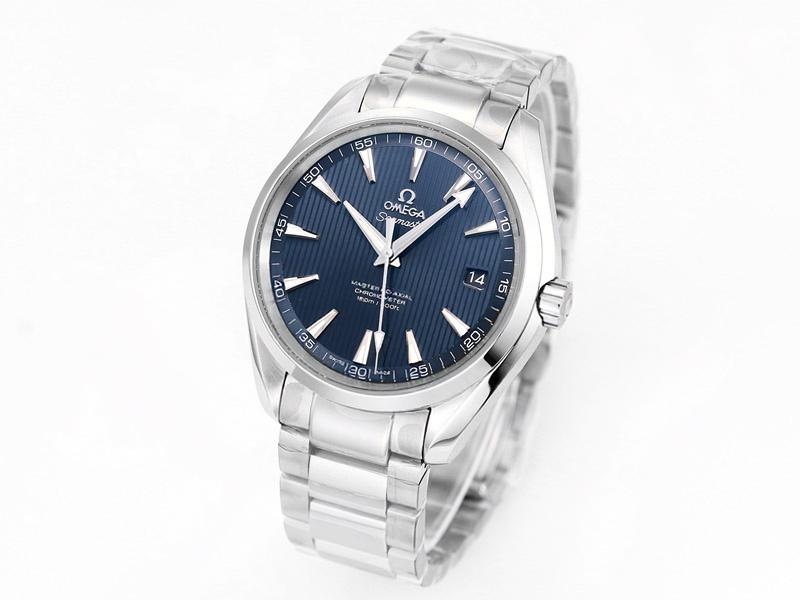 VS Factory Omega Seamaster 150 Dikey Teak Koyu Mavi Kadran Replika Saat - VS Saat — 2. fotoğraf