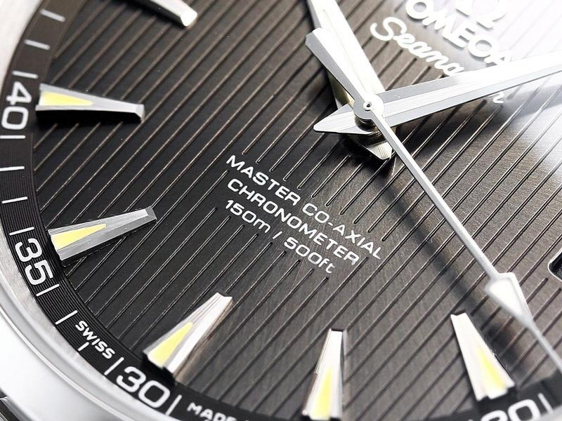 VS Factory Omega Seamaster 150 dikey tik ağacı gri kadranlı replika saat - VS Watch — 4. fotoğraf