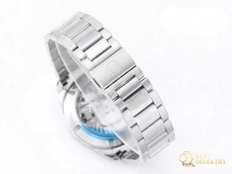 VS Factory Omega Seamaster 150 dikey tik ağacı gri kadranlı replika saat - VS Watch - Klips Kilidi ve Lazer Damgalar