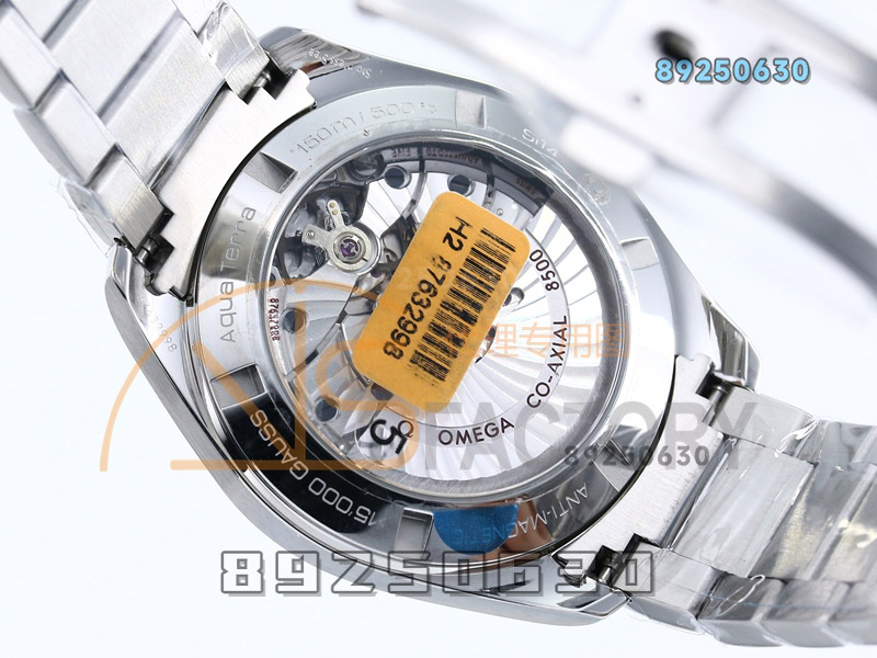 VS Factory Omega Seamaster 150 Dikey Tik Ağacı Yeşili Akrep-Yelkovan Replika Kol Saati - VS Saat — 9. fotoğraf