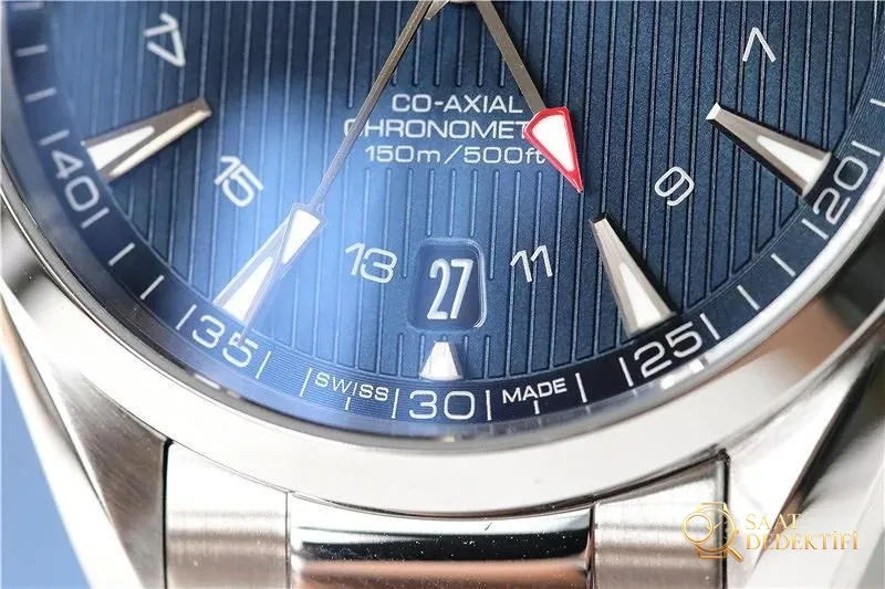 Обзор часов VS Factory Omega Seamaster 150 GMT с двумя часовыми поясами - браслет, застежка и зажимной механизм