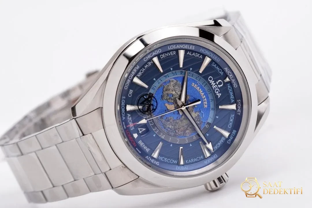 VS Factory Omega Seamaster 150 GMT Dünya Saati kol saati incelemesi - Bilekte Duruş ve Kasa Orantısı
