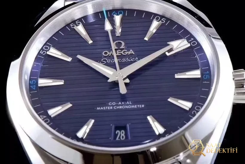 VS Factory Omega Seamaster 150 metre 220.12.41.21.06.00 serisi AQUA TERRA replika saat ile orijinal karşılaştırmalı inceleme - Bilezik, Toka ve Klips Mekanizması