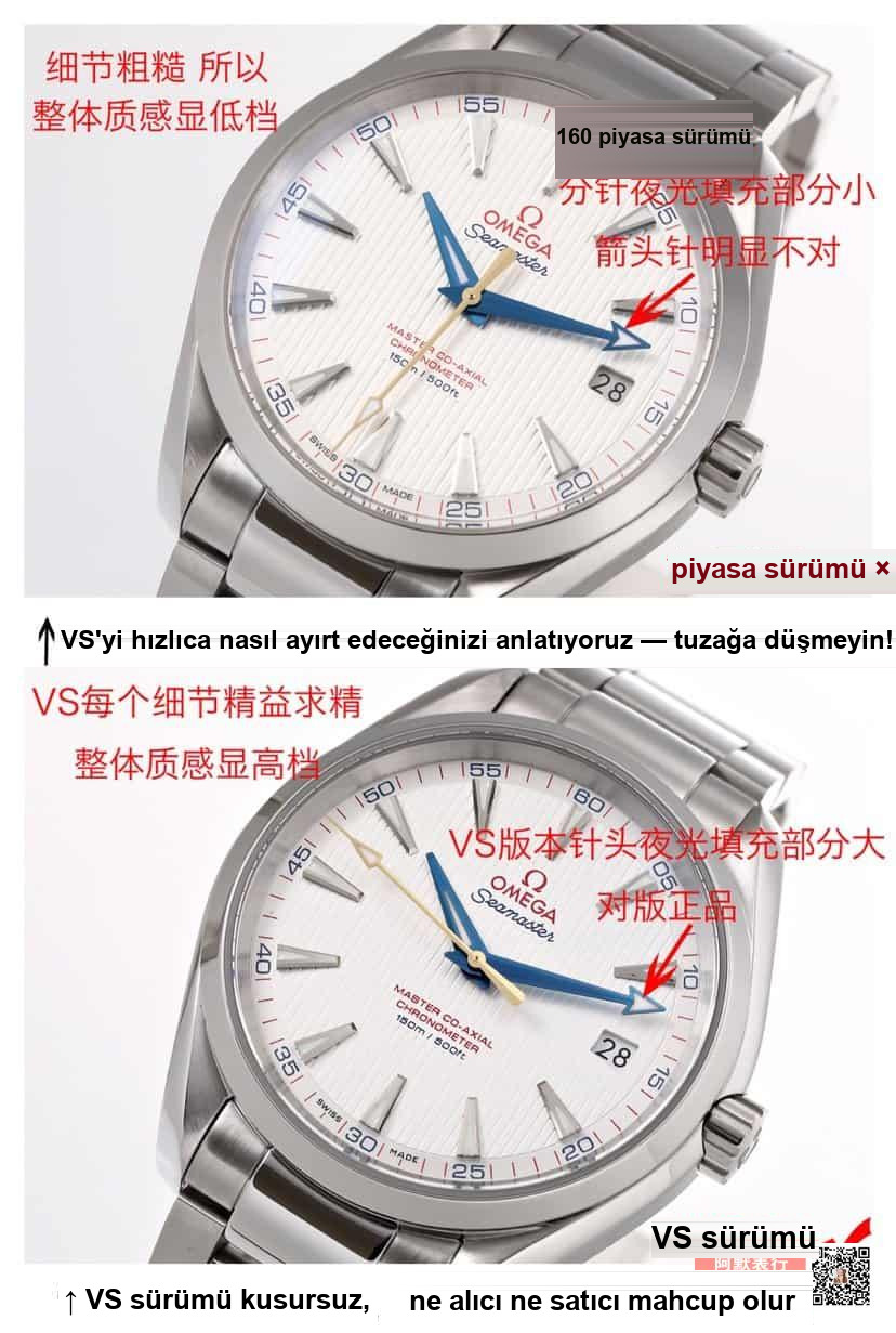 VS Factory Omega Seamaster 150 metre nasıl ayırt edilir? — 2. fotoğraf