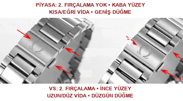 VS Factory Omega Seamaster 150 metre nasıl ayırt edilir? - Fosfor ve Super-LumiNova Gece Görünümü