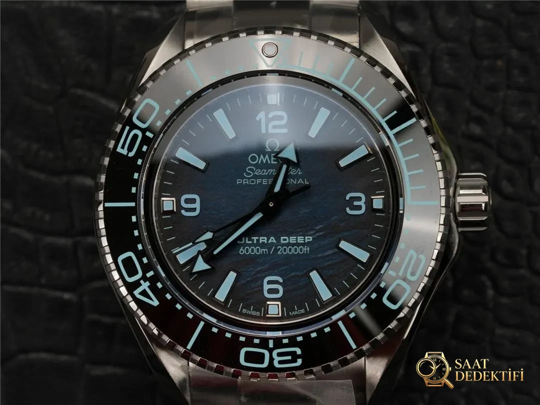 VS Factory Omega Seamaster 150 World Time, Seamaster 6000, SUMMER BLUE 75. Yıl Anma Serisi - Klips Kilidi ve Lazer Damgalar