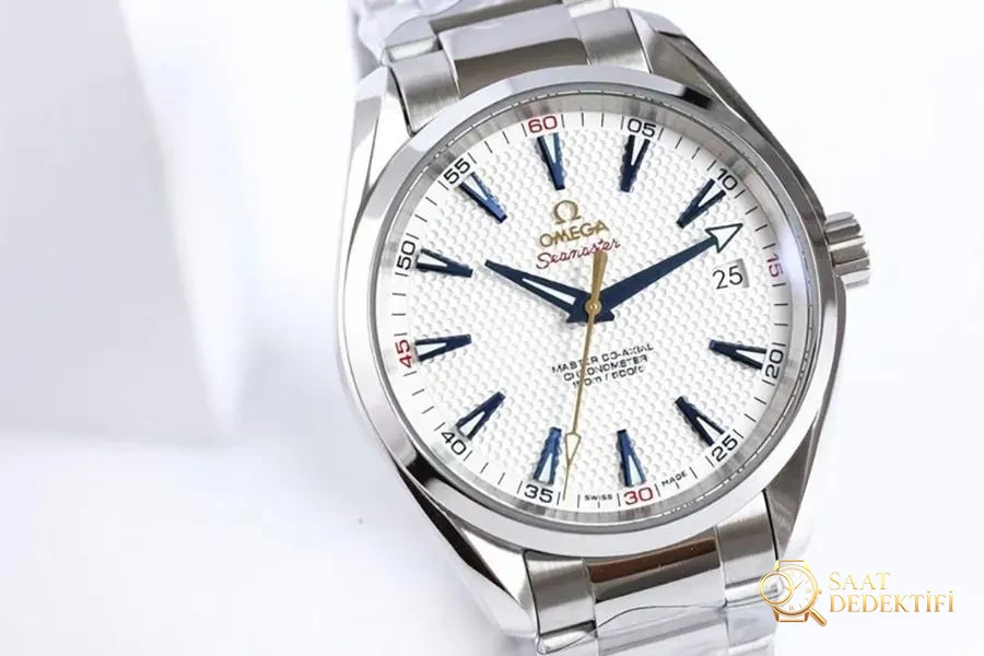 VS Factory Omega Seamaster 150m Altın İğneli Kaptan Ryder Cup Modeli Saat İncelemesi - Kadran Detayı ve Bezel İşçiliği