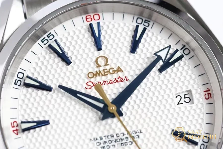 VS Factory Omega Seamaster 150m Altın İğneli Kaptan Ryder Cup Modeli Saat İncelemesi - Kasa Profili ve Kurma Kolu İncelemesi