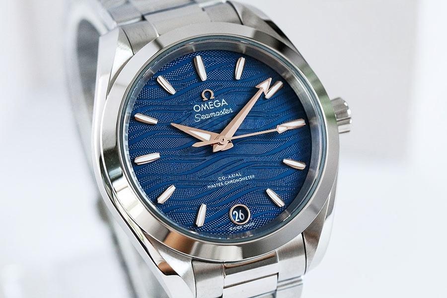 VS Factory Omega Seamaster 150m dalga mavisi replika kol saati - 34 mm model — 2. fotoğraf