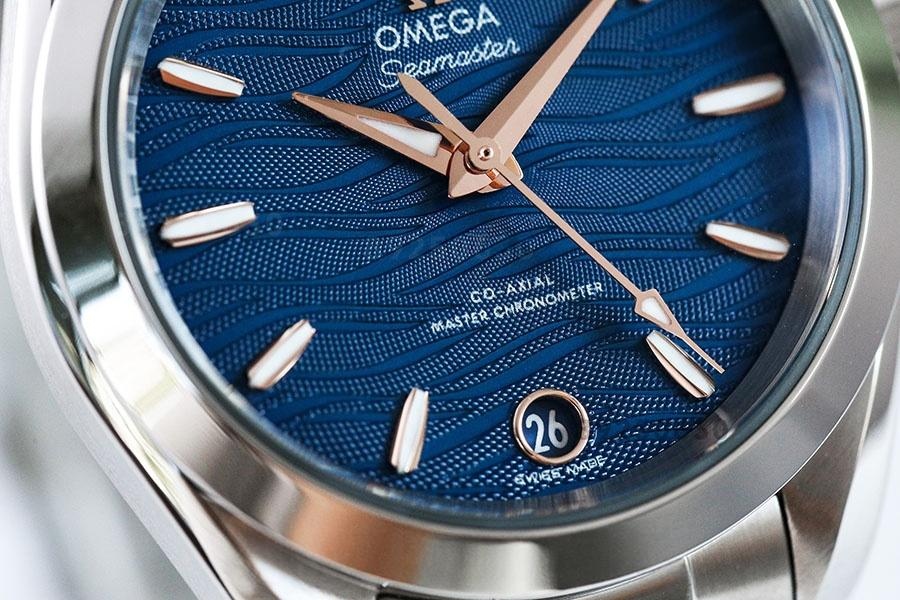 VS Factory Omega Seamaster 150m dalga mavisi replika kol saati - 34 mm model — 4. fotoğraf