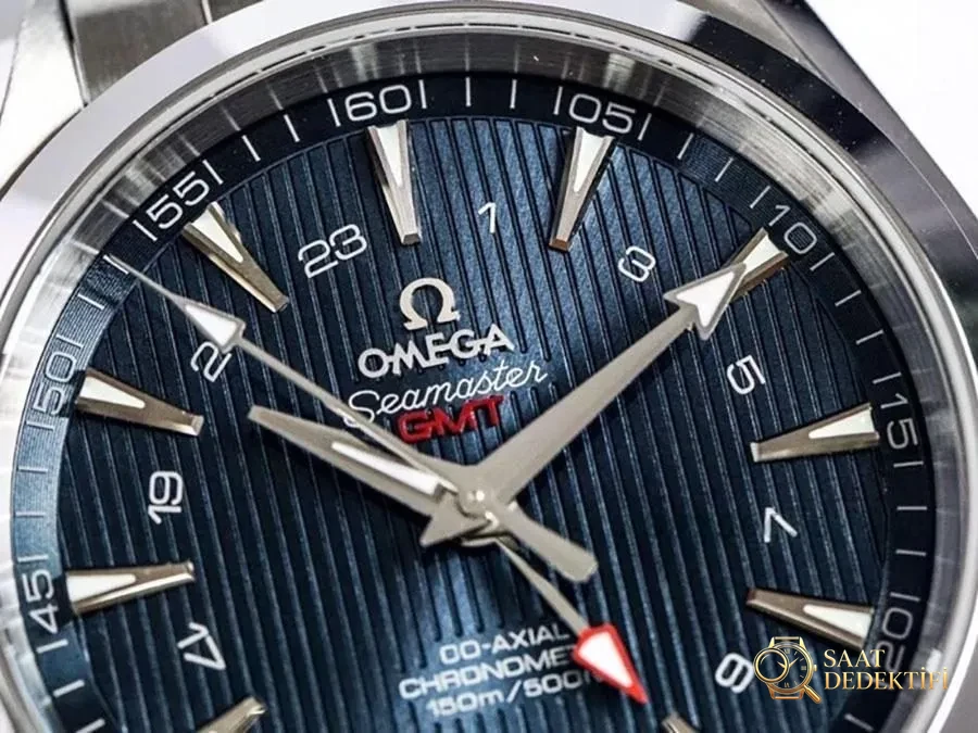 VS Factory Omega Seamaster 150M «GMT Mavi Kadran» replika kol saati - 231.10.43.22.03.001 - Kasa Profili ve Kurma Kolu İncelemesi