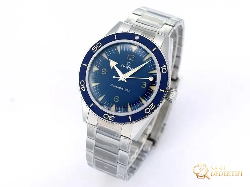 VS Factory Omega Seamaster 150M Koyu Mavi Spectre Replika Kol Saati - VS Factory - Kadran Detayı ve Bezel İşçiliği