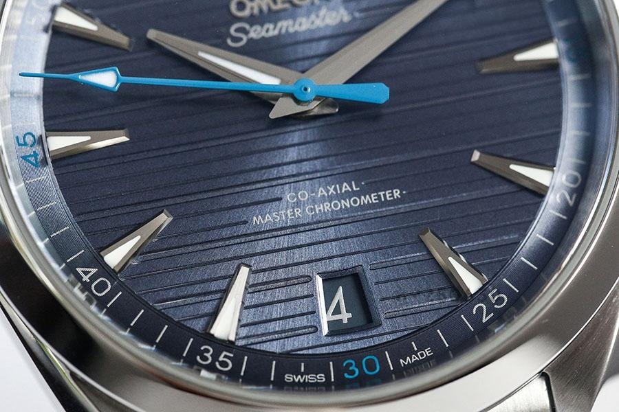 VS Factory Omega Seamaster 150M teak açık mavi kadran, mavi akrep ve yelkovan modeli replika kol saati - VS saat — 5. fotoğraf