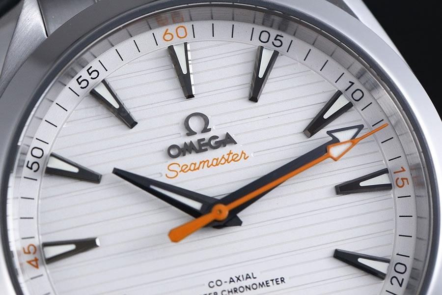 VS Factory Omega Seamaster 150M Teak Beyaz Kadran Turuncu Akrep-Yelkovan Replika Saat - VS Saat — 3. fotoğraf