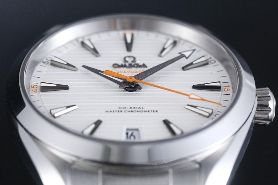 VS Factory Omega Seamaster 150M Teak Beyaz Kadran Turuncu Akrep-Yelkovan Replika Saat - VS Saat — 5. fotoğraf