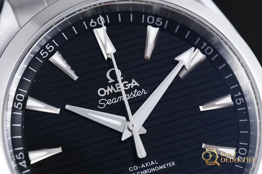 VS Factory Omega Seamaster 150M Teak Wood Black Dial Replica Wristwatch - VS Watch - Case Profile and Crown Review