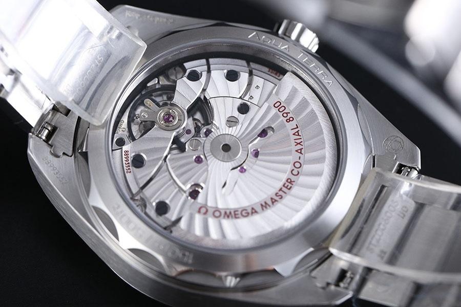 VS Factory Omega Seamaster 150M Tik Ağacı Siyah Kadran Replika Kol Saati - VS Saat — 8. fotoğraf