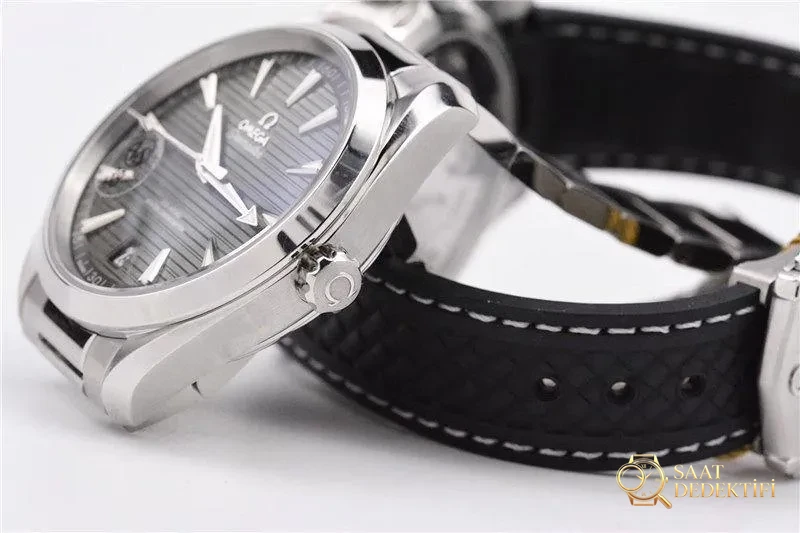 VS Factory Omega Seamaster 150m Tik Ağacı Yeşil Kadranlı Saat İncelemesi - Bilezik, Toka ve Klips Mekanizması