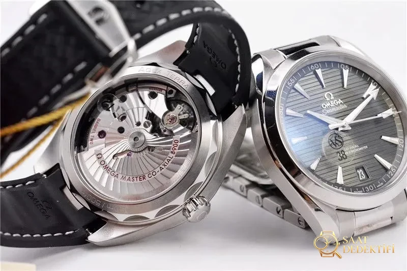 VS Factory Omega Seamaster 150m Tik Ağacı Yeşil Kadranlı Saat İncelemesi - Makro Kadran ve İndeks İşçiliği
