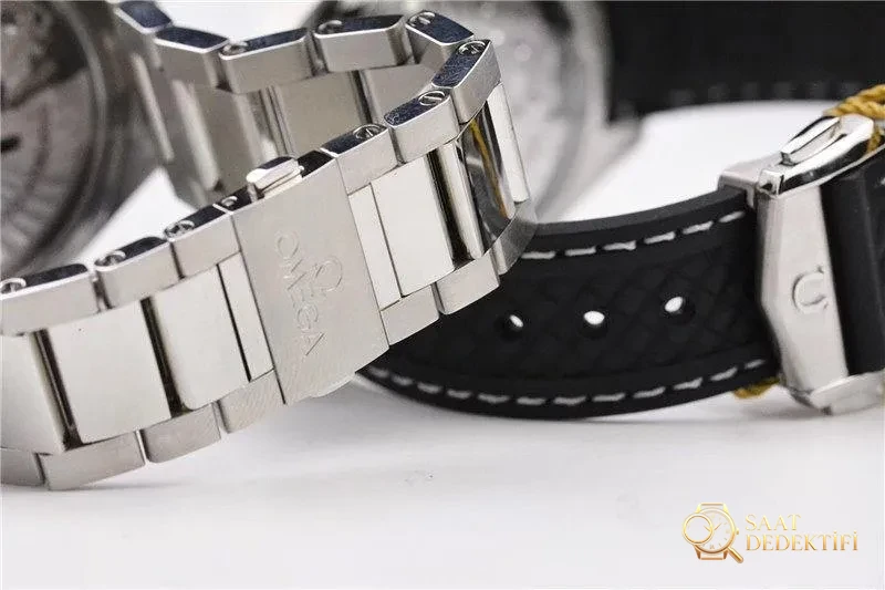 VS Factory Omega Seamaster 150m Tik Ağacı Yeşil Kadranlı Saat İncelemesi - Klips Kilidi ve Lazer Damgalar