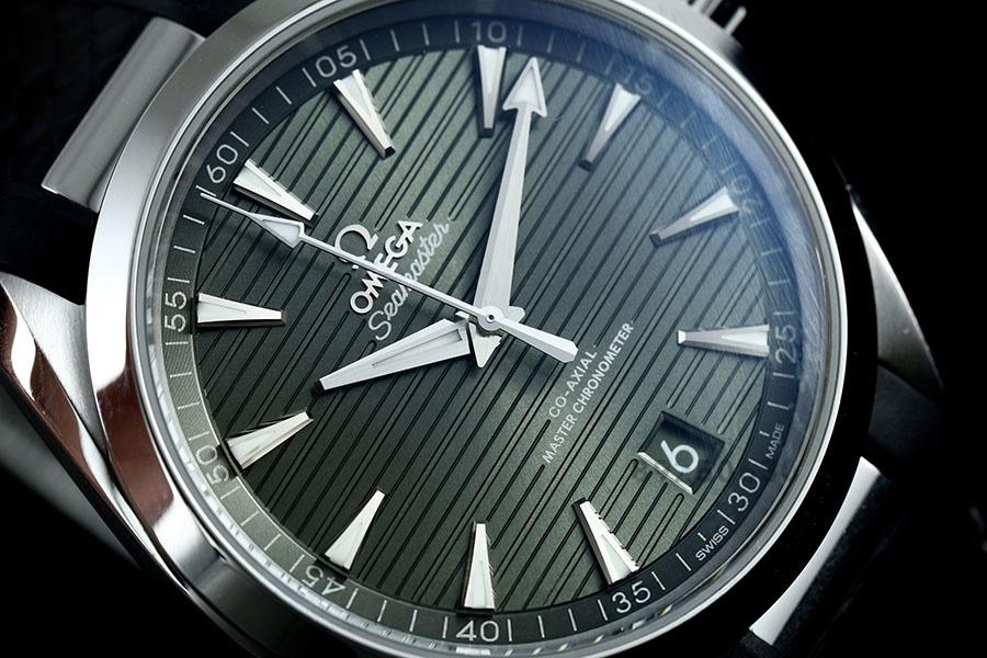 VS Factory Omega Seamaster 150M tik ağacı yeşili kadranlı replika kol saati - VS saat — 2. fotoğraf