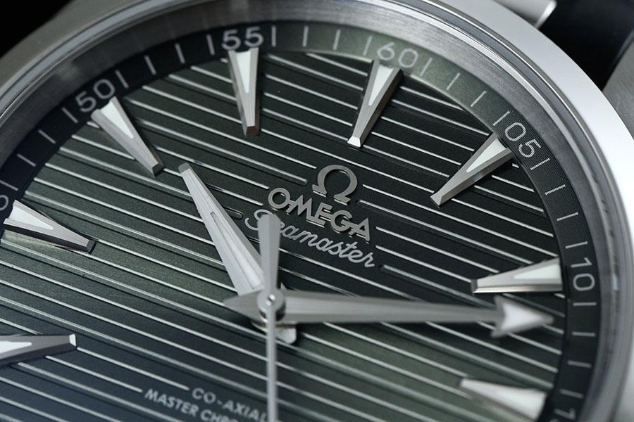 VS Factory Omega Seamaster 150M tik ağacı yeşili kadranlı replika kol saati - VS saat — 3. fotoğraf