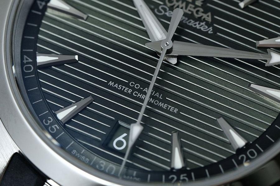 VS Factory Omega Seamaster 150M tik ağacı yeşili kadranlı replika kol saati - VS saat — 4. fotoğraf