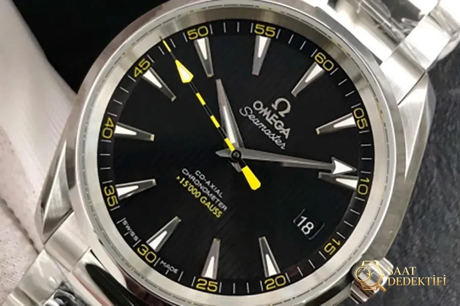 Обзор наручных часов VS Factory Omega Seamaster 150M Yellowjacket — обзор корпуса и заводной головки