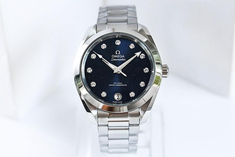 VS Factory Omega Seamaster 150M Yıldızlı Gökyüzü Mavisi Replika Kol Saati - 34 mm Model — 1. fotoğraf