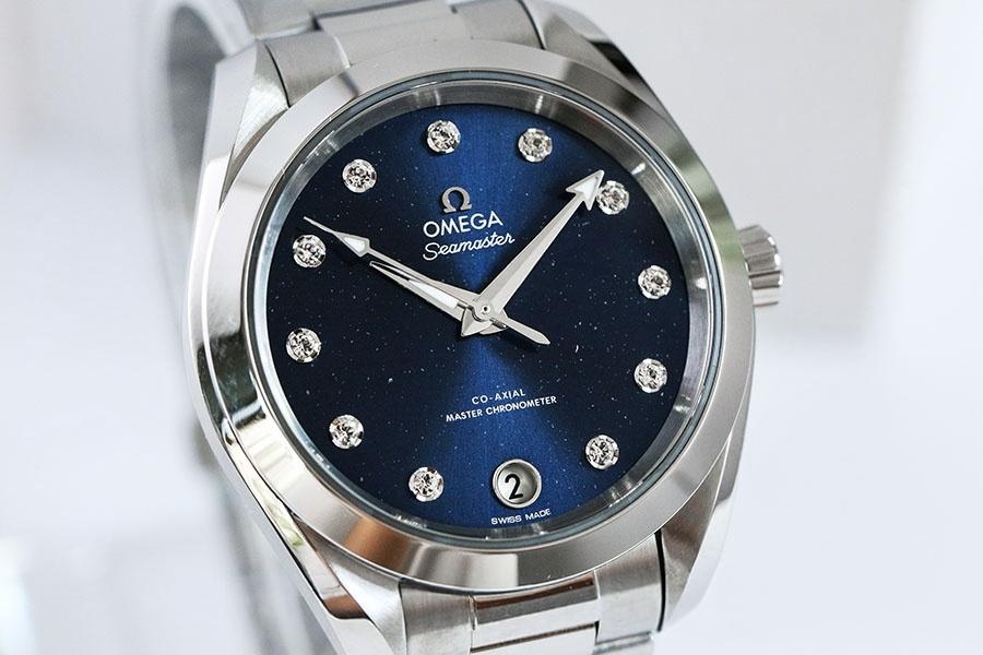 VS Factory Omega Seamaster 150M Yıldızlı Gökyüzü Mavisi Replika Kol Saati - 34 mm Model — 2. fotoğraf