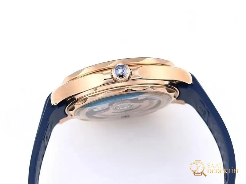 VS Factory Omega Seamaster 300 metre «rose gold mavi» replika kol saati - VS saat - Bilezik, Toka ve Klips Mekanizması