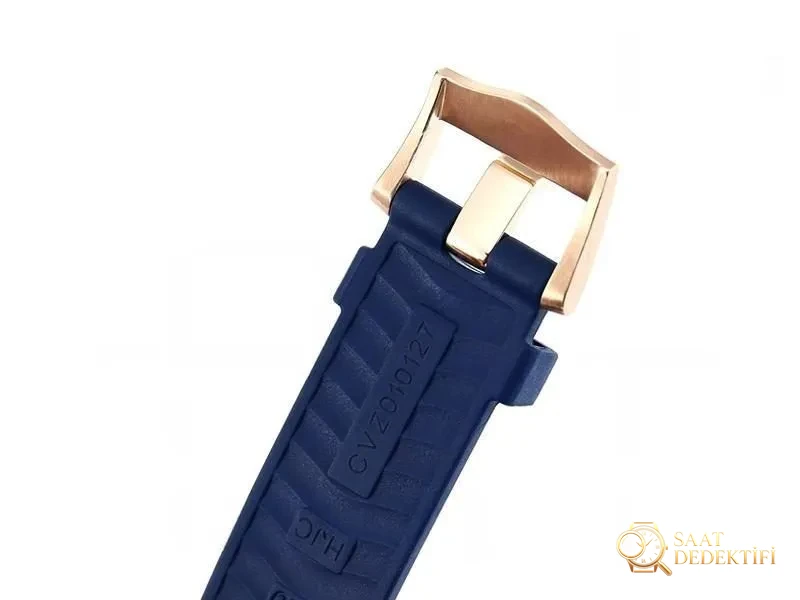 VS Factory Omega Seamaster 300 metre «rose gold mavi» replika kol saati - VS saat - Fosfor ve Super-LumiNova Gece Görünümü