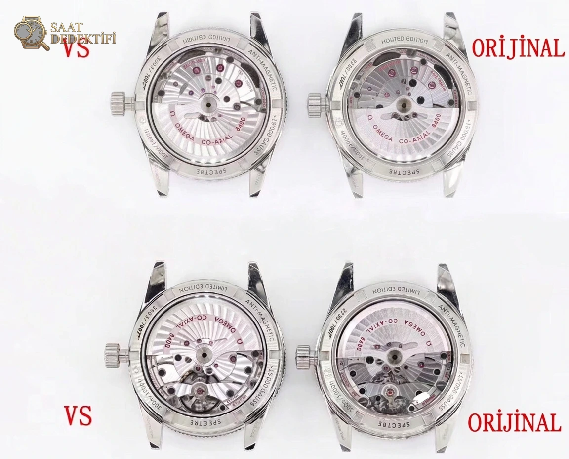VS Factory Omega Seamaster 300 Spectre 007 Orijinal Karşılaştırması - Makro Laboratuvar ve Detay İncelemesi