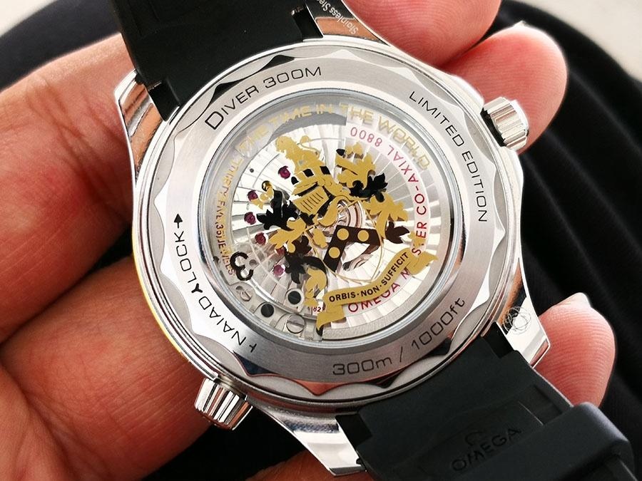 VS Factory Omega Seamaster 300M «007 Limited Edition» Replika Saat - 210.22.42.20.01.003 — 6. fotoğraf