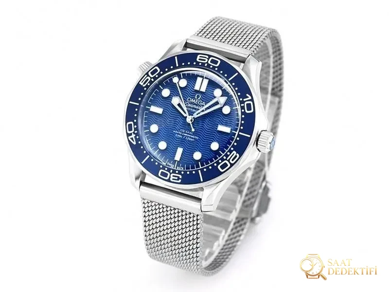 VS Factory Omega Seamaster 300M 60. Yıl replika saat - VS Saat - Kasa Profili ve Kurma Kolu İncelemesi