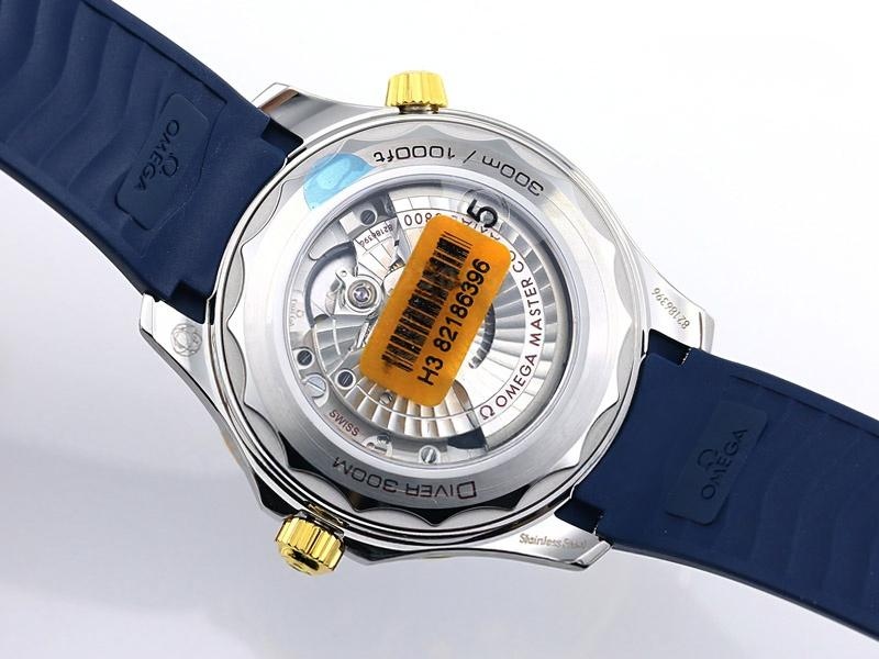 VS Factory Omega Seamaster 300M «İki Renkli Mavi Model» Replika Kol Saati - VS Saat — 7. fotoğraf