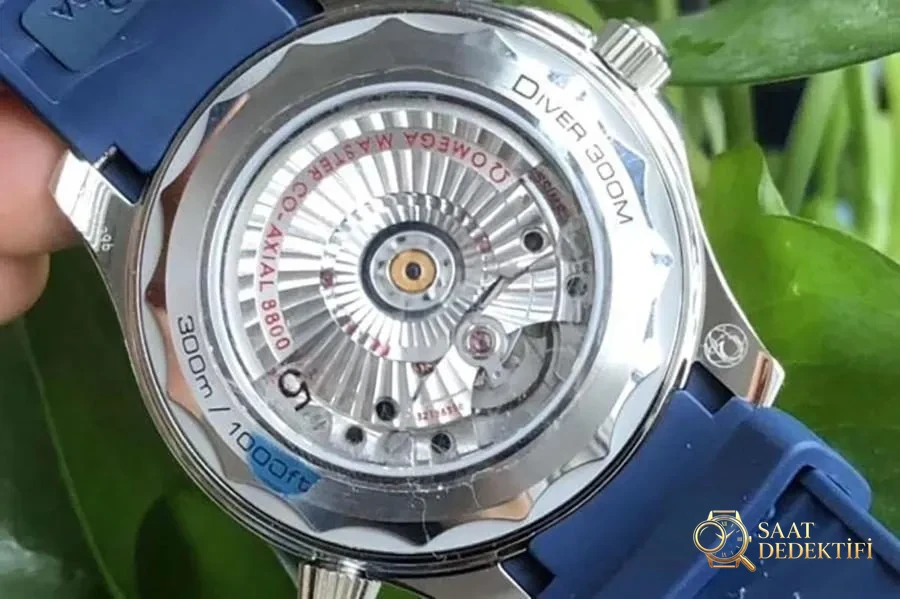 VS Factory Omega Seamaster 300M (Mavi Bezel, Gri) İnceleme - Makro Kadran ve İndeks İşçiliği