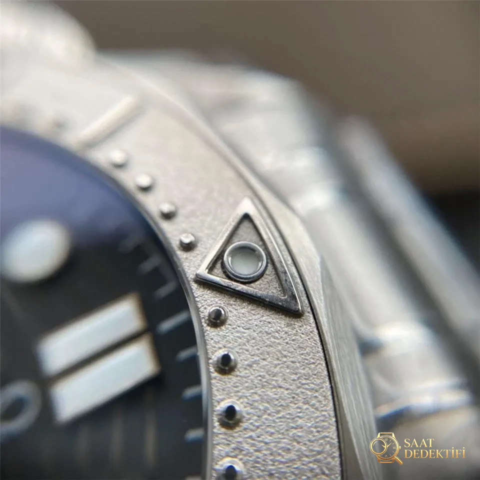 VS Factory Omega Seamaster 300M Nekton tarihsiz yat modeli detaylı gerçek çekim incelemesi - Makro Kadran ve İndeks İşçiliği