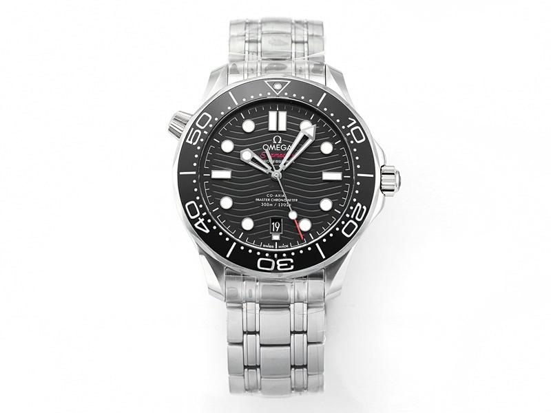 VS Factory Omega Seamaster 300M «Siyah Kadranlı» Replika Kol Saati - VS Saat — 1. fotoğraf