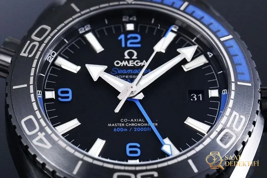 VS Factory Omega Seamaster 600 metre «Deniz Mavisi» Replika Kol Saati - 215.92.46.22.01.002 - Bilezik, Toka ve Klips Mekanizması