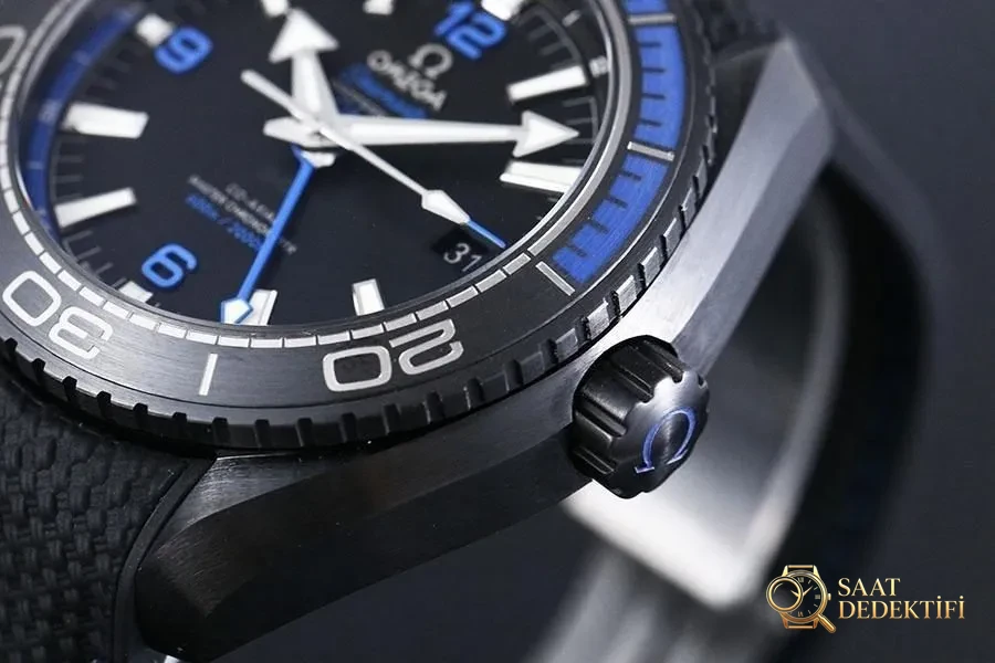 VS Factory Omega Seamaster 600 metre «Deniz Mavisi» Replika Kol Saati - 215.92.46.22.01.002 - Makro Kadran ve İndeks İşçiliği