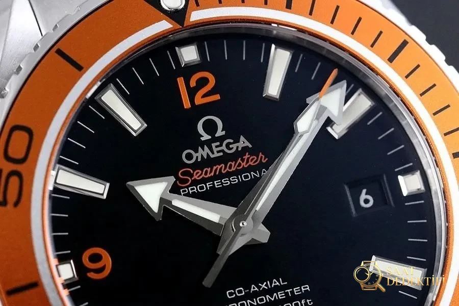VS Factory Omega Seamaster 600 Metre «Turuncu Bezel» Replika Saat - 42 mm - Kasa Profili ve Kurma Kolu İncelemesi