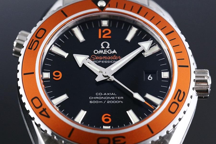VS Factory Omega Seamaster 600 Metre «Turuncu Bezel» Replika Saat - 42 mm — 5. fotoğraf