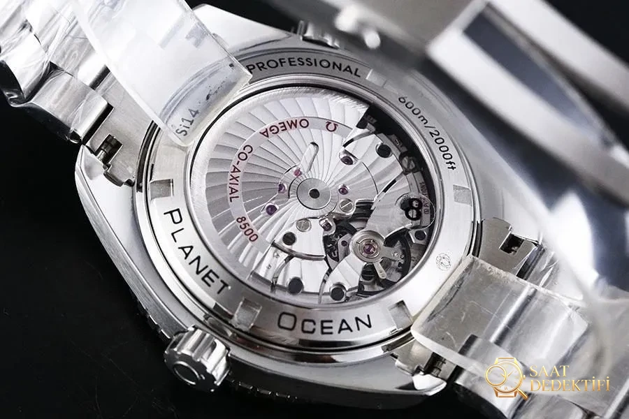 VS Factory Omega Seamaster 600 Metre «Turuncu Bezel» Replika Saat - 42 mm - Klips Kilidi ve Lazer Damgalar