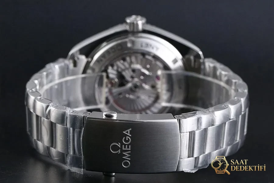 VS Factory Omega Seamaster 600 Metre «Turuncu Bezel» Replika Saat - 42 mm - Fosfor ve Super-LumiNova Gece Görünümü