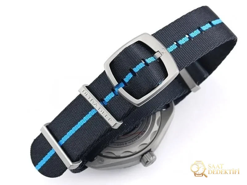 VS Factory Omega Seamaster 6000M Titanyum Poseidon Replika Saat - VS Saat - Fosfor ve Super-LumiNova Gece Görünümü
